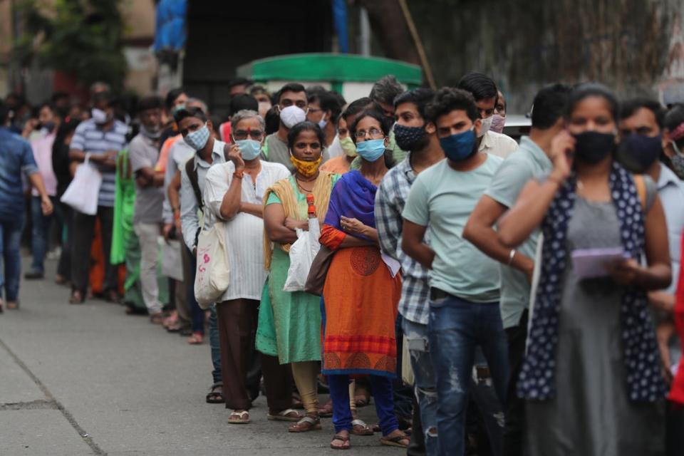 India, which is insurance and financial service company CPP’s biggest market, was hit especially hard by the Delta variant in the spring (Rafiq Maqbool/AP) (AP)