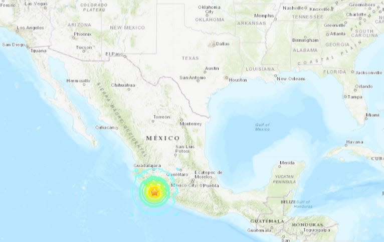 A 7.6 magnitude earthquake shook Mexico's west coast on Monday, Sept. 19, 2022.