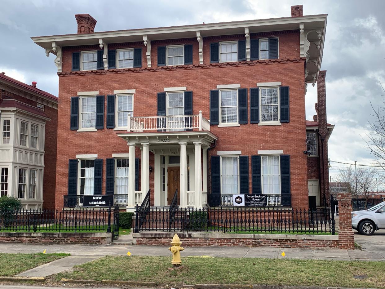 The “Force-Jackson House” at 922 Greene St. was highlighted by Historic Augusta during its Endangered Properties presentation at the Sand Hills Community Center in Augusta on Tuesday, Oct. 24, 2023. After being recently rehabilitated, it now houses 12 apartments.