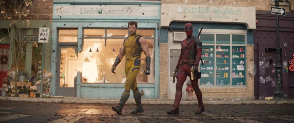 Hugh Jackman and Ryan Reynolds have been friends for years. Courtesy of 20th Century Studios/Marvel Studios