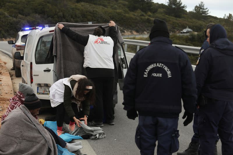 Migrant shipwreck off Greece