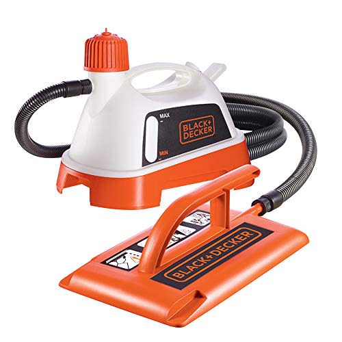 BLACK+DECKER 2400 W Wallpaper Steamer Stripper with Pad, Removes Vinyl, Multi-Layered, Painted and Textured coatings, KX3300T-GB