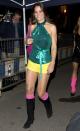 <p>Arriving at the Day-Glo Midnight Roller Disco at the Renaissance Rooms in South London.</p>