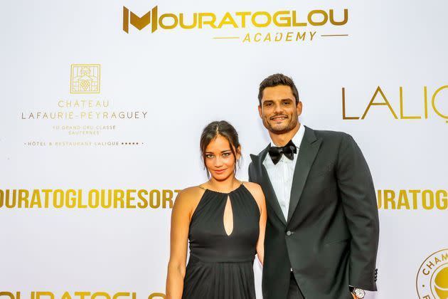 Alizé Lim et Florent Manaudou