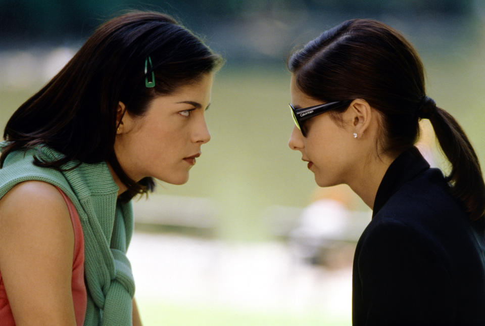 CRUEL INTENTIONS, Selma Blair, Sarah Michelle Gellar, 1999 ((C) Columbia Pictures / Courtesy Everett Collection)