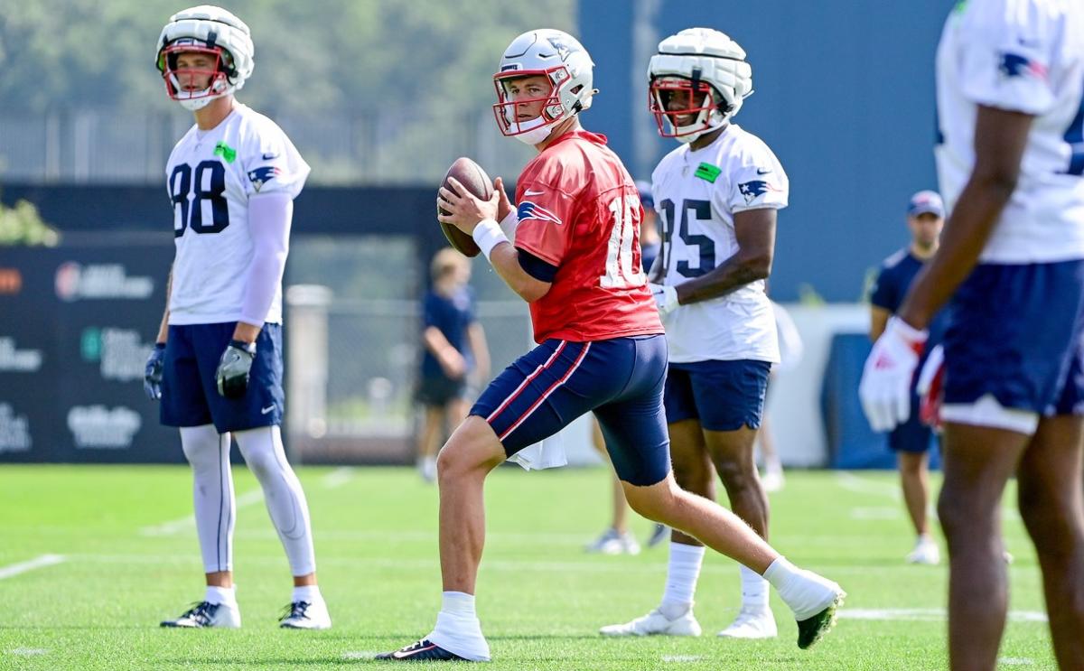 Wednesday's Patriots practice report: Kyle Dugger has things covered - The  Boston Globe