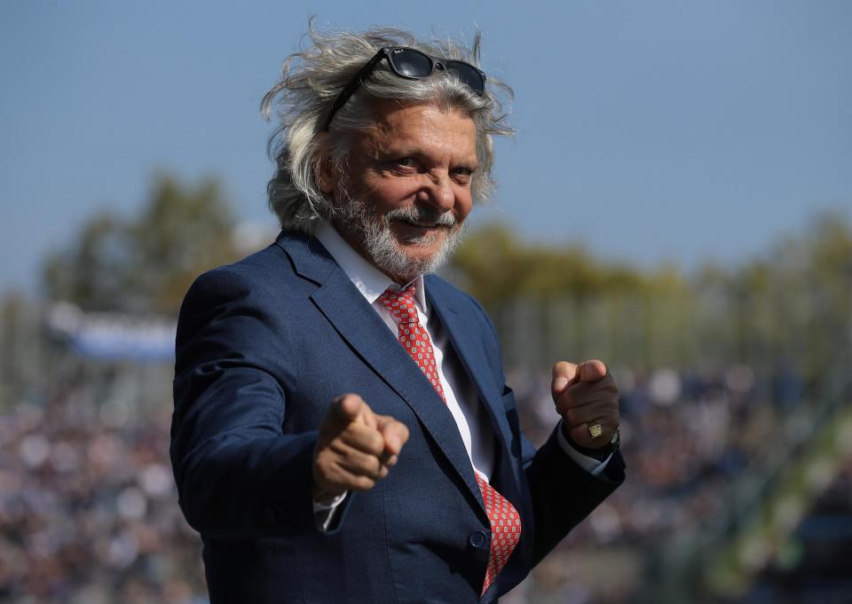 Massimo Ferrero is under investigation by the Italian financial authorities: Getty