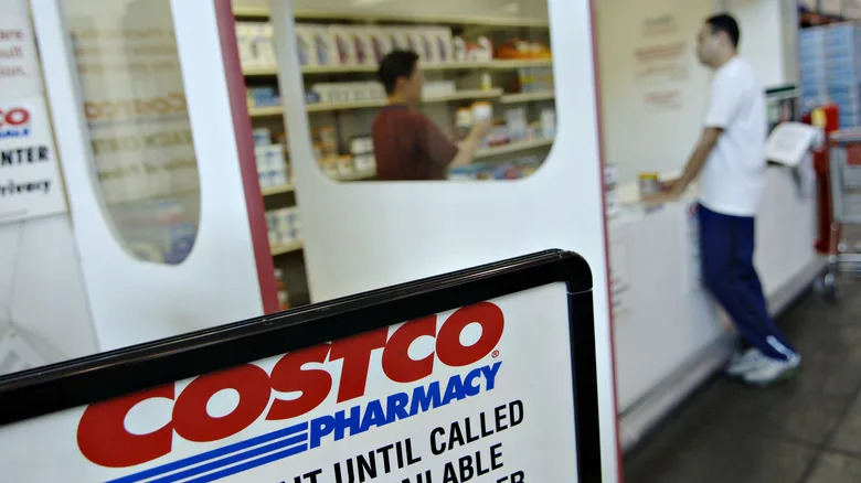 Costco Pharmacy sign