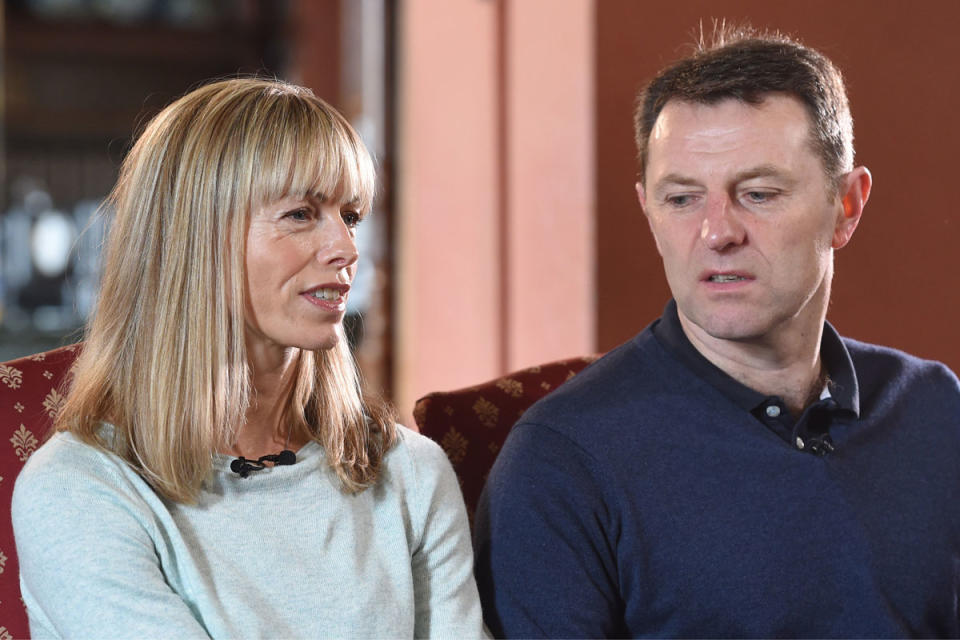 Parents Kate and Gerry McCann remain hopeful they will see their daughter, Madeleine again. Source: PA via AAP