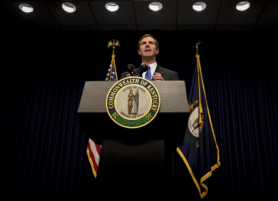 Andy Beshear (Bryan Woolston / AP file)