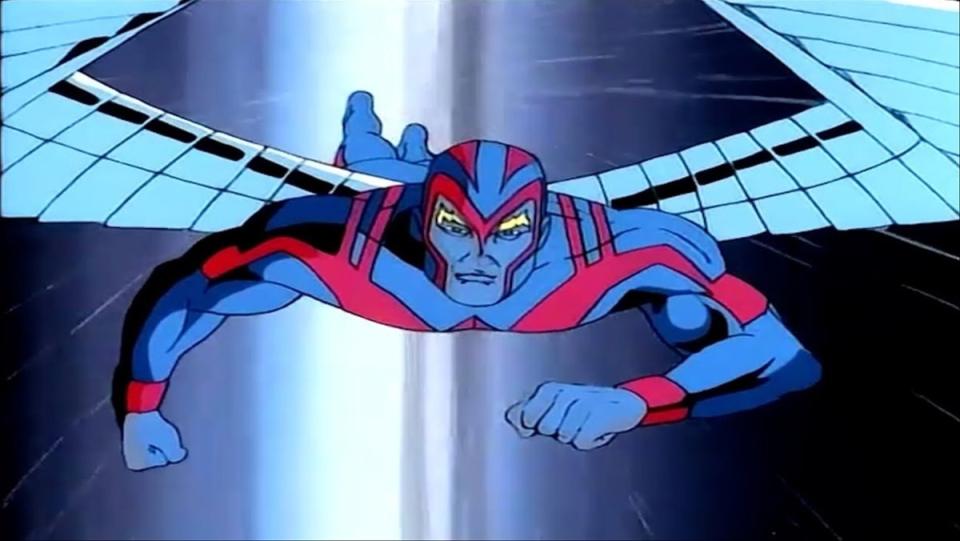 The razor-winged Archangel as seen on X-Men: The Animated Series 