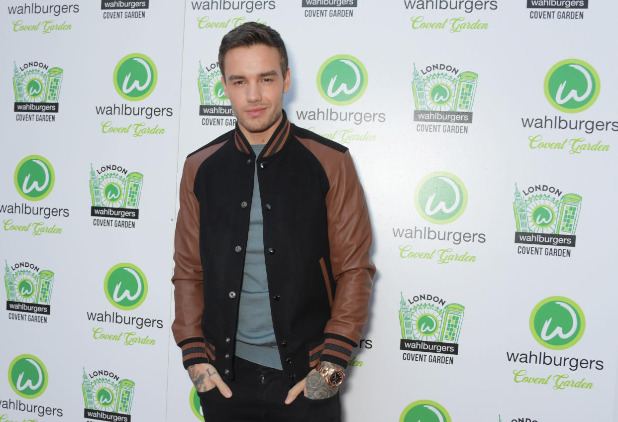 Liam Payne attends the launch of Wahlburgers UK debut restaurant on May 4, 2019 in London, England. (Photo by David M. Benett/Dave Benett/Getty Images for Wahlburgers)