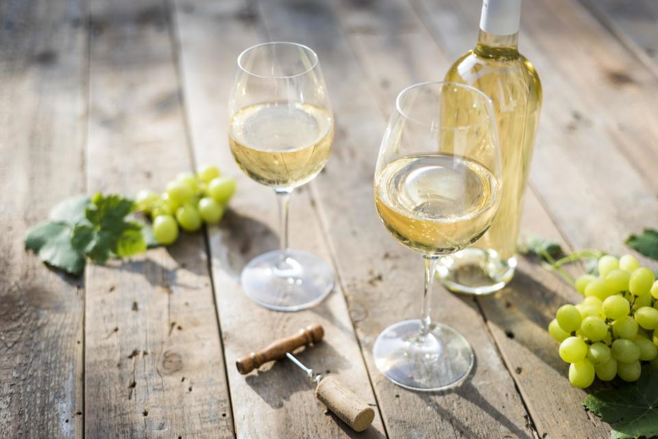 <p>We've all suffered from dreaded 'red wine teeth' before, but did you know white can affect your teeth too?</p><p>"High acid drinks, such as white wine and processco can weaken and damage the enamel, creating pockets in the enamel that allow other liquids to seep further into the tooth tissue," says Dr Cronin.</p>