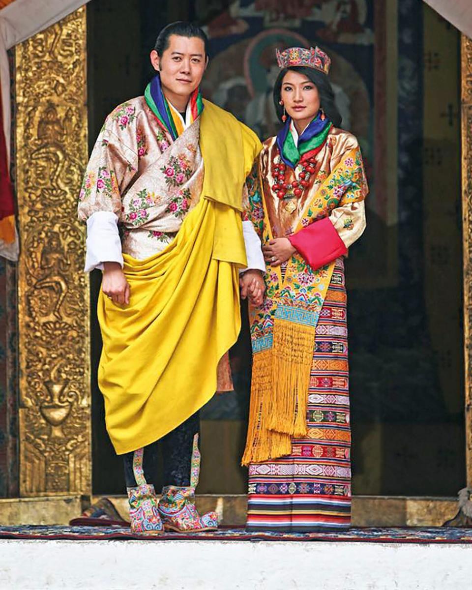 KING WANGCHUCK AND QUEEN PEMA OF BHUTAN 10TH WEDDING ANNIVERSARY