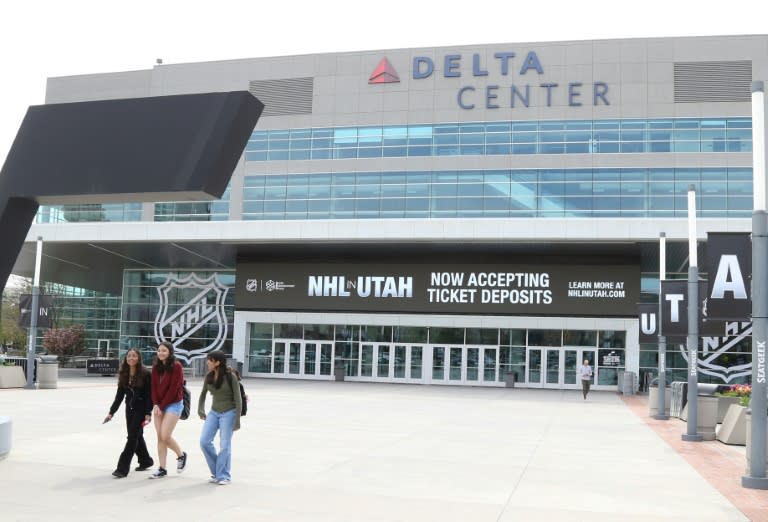 The NHL's new Utah team, the relocated Arizona franchise, will play its first home game in Salt Lake City against the <a class="link " href="https://sports.yahoo.com/nhl/teams/chicago/" data-i13n="sec:content-canvas;subsec:anchor_text;elm:context_link" data-ylk="slk:Chicago Blackhawks;sec:content-canvas;subsec:anchor_text;elm:context_link;itc:0">Chicago Blackhawks</a> on October 8 under the 2024-25 NHL schedule released on Tuesday (CHRIS GARDNER)