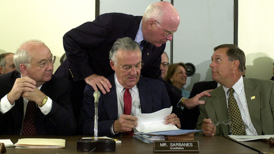 OXLEY Senator Patrick Leahy, D-Vt.