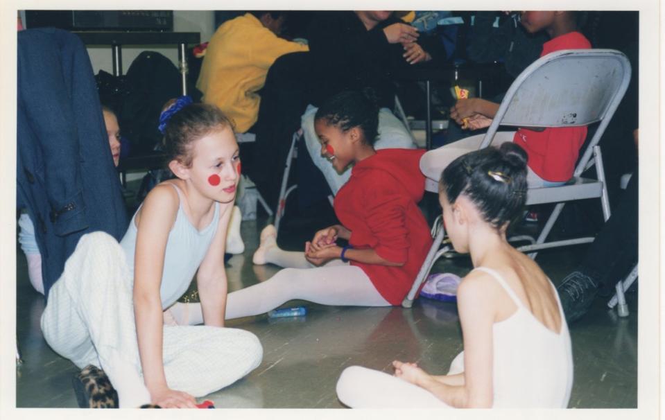 For each of her three years at ballet school, Robb was one of the children who performed in the professional production of George Balanchine’s ‘The Nutcracker’ at NYCB (Debra Goldsmith)