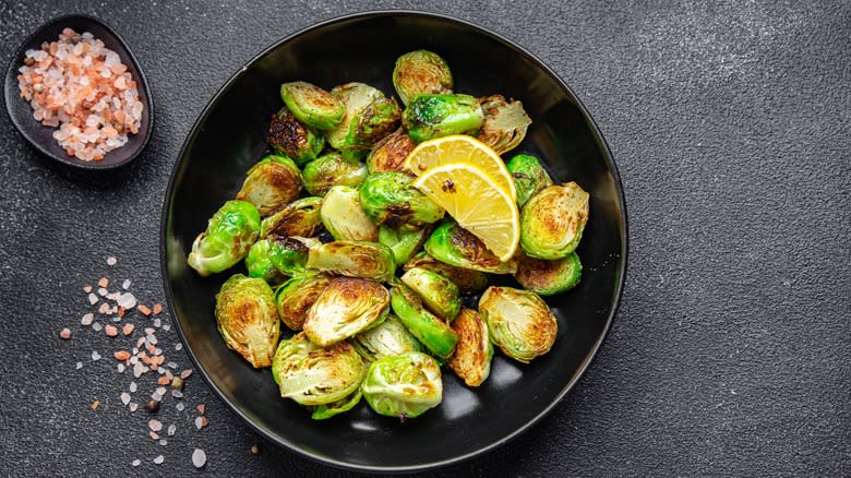 roasted Brussels sprouts