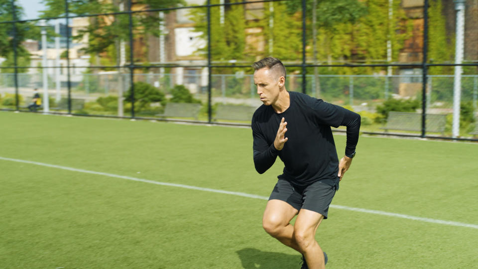 A fan of soccer, tennis and (yes) basketball, the Brooklyn Nets coach has launched the BLOCK app to help everyday athletes improve their game. (Photo: BLOCK)