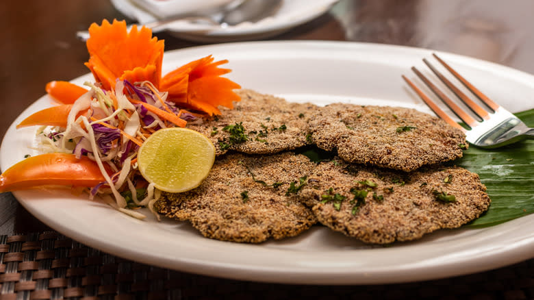 Goan tisrayache dangar clam cutlets