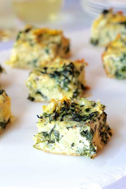 <p>From A Chef's Kitchen</p><p>Spinach and artichoke dip lovers will flip for this updated version.</p><p><strong>Get the recipe: <a href="https://www.fromachefskitchen.com/spinach-artichoke-squares/" rel="nofollow noopener" target="_blank" data-ylk="slk:Spinach Artichoke Squares;elm:context_link;itc:0;sec:content-canvas" class="link ">Spinach Artichoke Squares</a></strong></p>