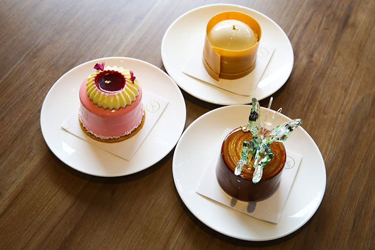 Xiao by Crustz will be serving these three cakes made according to chef Tan Wei Loon's recipes for a limited time.