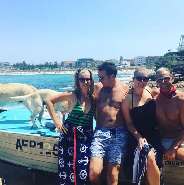 It seems Sam isn't a fan of the downsides of being in the public domain. Source SamArmytage/Instagram