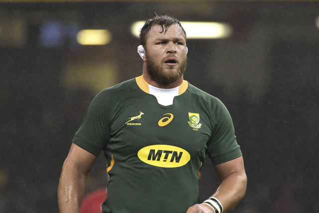 Vermeulen to captain Springboks vs. Australia and Libbok starts at No. 10