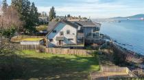 <p>No. 11: (tie) <a rel="nofollow noopener" href="http://lambrawestside.ca/mylistings.html/details-63383788" target="_blank" data-ylk="slk:3241 Point Grey Road, Vancouver, B.C.;elm:context_link;itc:0;sec:content-canvas" class="link ">3241 Point Grey Road, Vancouver, B.C.</a><br>List price: $21,800,000<br>While the home itself may not have the same look as others on this list, the real treasure here is the unobstructed view: a spectacular one of Vancouver’s skyline, across English Bay. (Photo: Lambra Westside Realty) </p>