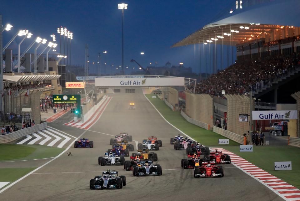 Formula One is under growing pressure to speak out against Bahrain’s human rights issues (AP)