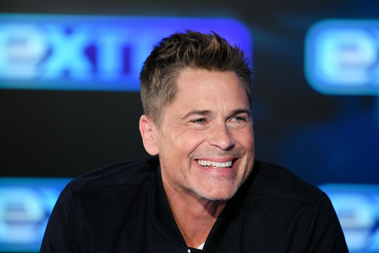 Rob Lowe seems pretty fixated on British royals' hair. (Photo: Noel Vasquez via Getty Images)