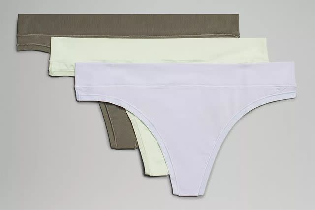 UnderEase High-Rise Thong Underwear *3 Pack, Women's Underwear
