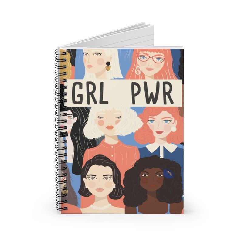 Girl PWR Spiral Notebook