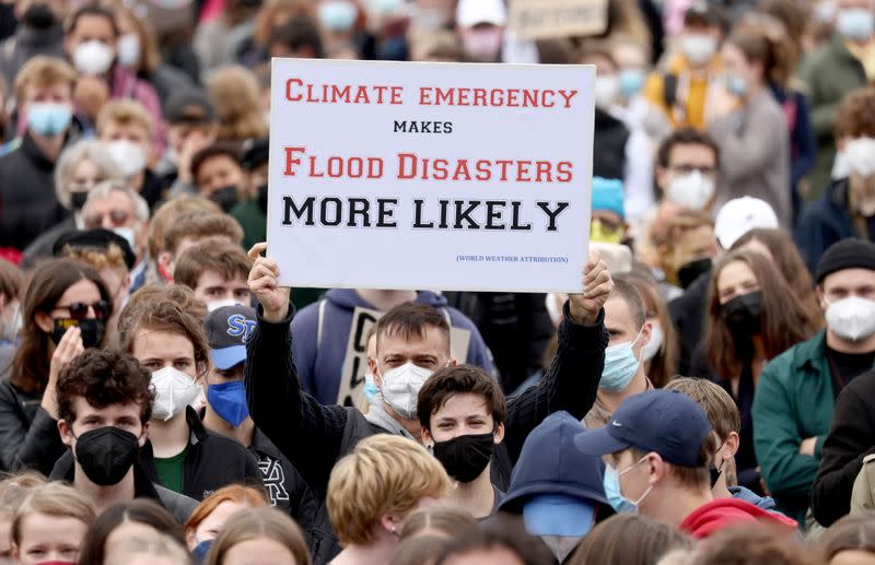 Global Climate Strike of the movement Fridays for Future, in Berlin