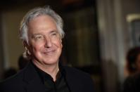 <p>British actor Alan Rickman died on Jan. 14, 2016 at 69 from pancreatic cancer. Photo from Getty Images </p>