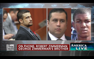 Fox Tried Seven Times to Get the Brother of Zimmerman to Criticize Obama (It Didn't Work)