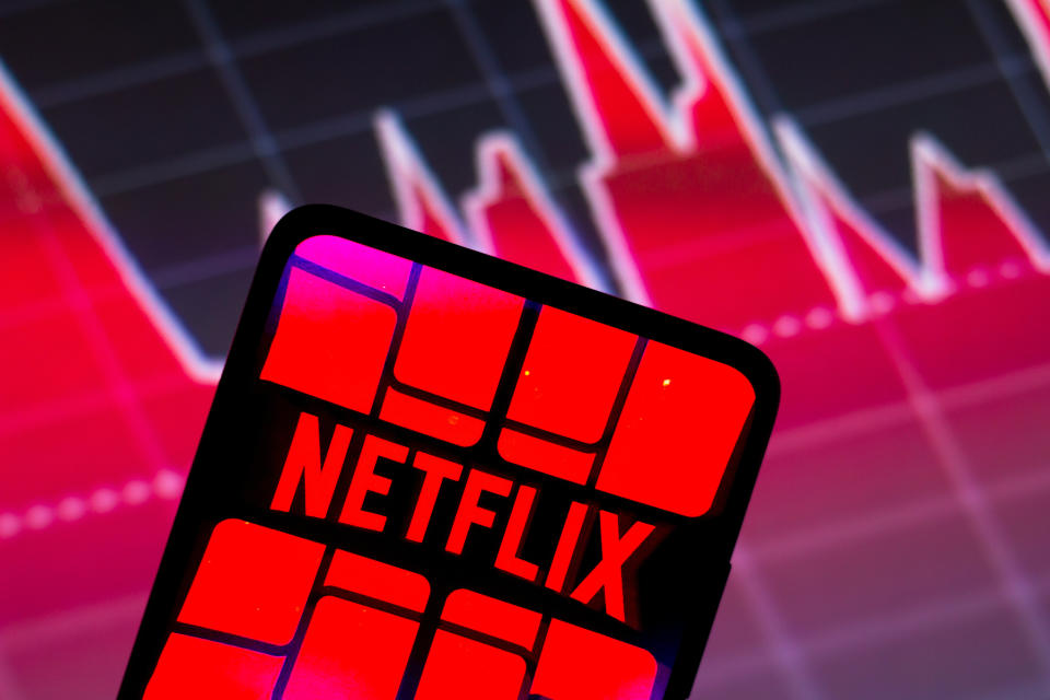 Las acciones de Netflix son una de las más castigadas de 2022. (Ilustración: Rafael Henrique/SOPA Images/LightRocket via Getty Images)