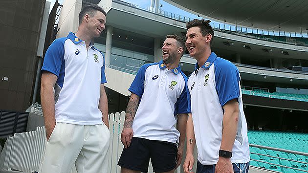 Handscomb, Wade and Maddinson have been called up to the Test squad. Pic: Getty