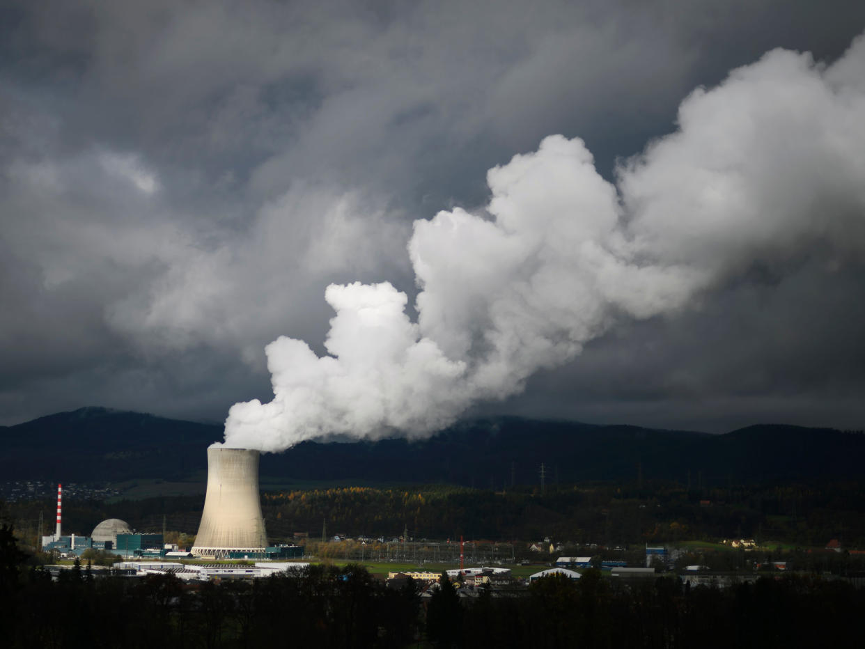 The Goesgen Nuclear Power Plant near Daeniken, Northern Switzerland: FABRICE COFFRINI/AFP/Getty Images)