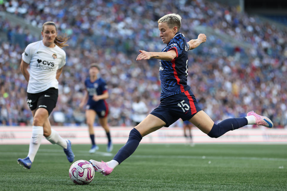 This postseason is Megan Rapinoe's last dance. (Steph Chambers/Getty Images)