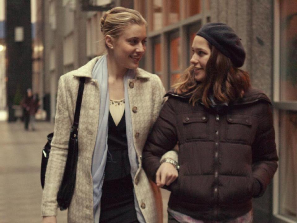 Greta Gerwig and Lola Kirke in Mistress America, directed by Noah Baumbach (IMDB)