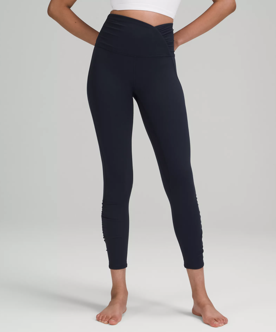 Align High-Rise Ruched Waist Pant 25