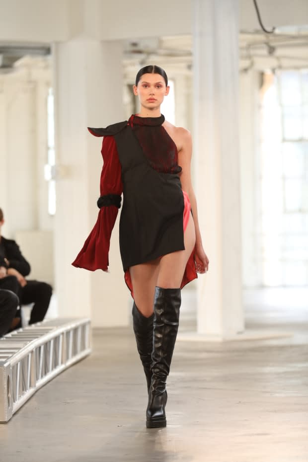 <p>A look by Monica Nakatani. Photo: Courtesy of FIDM</p>