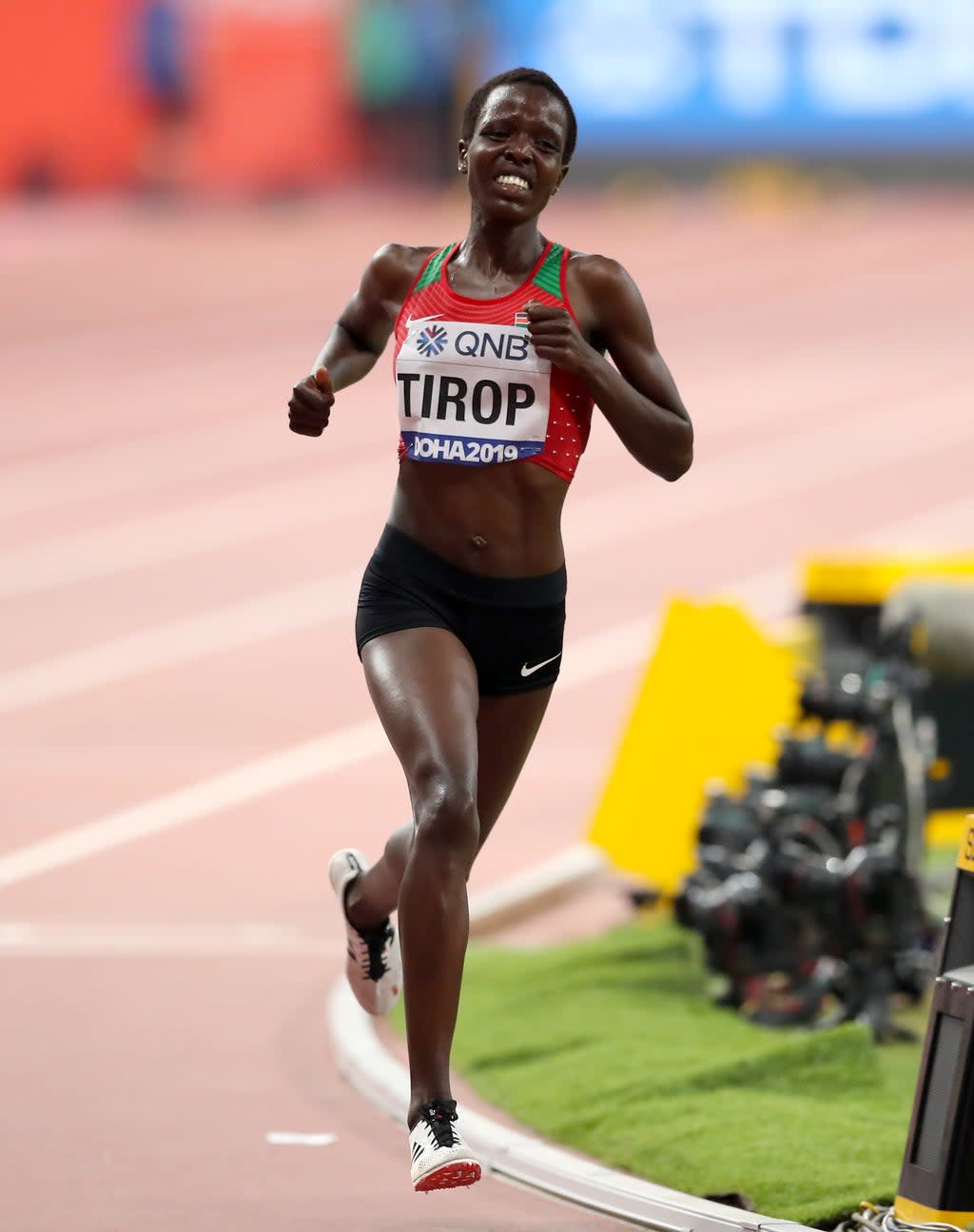 Kenya’s Agnes Tirop has died at the age of 25 (Martin Rickett/PA) (PA Archive)