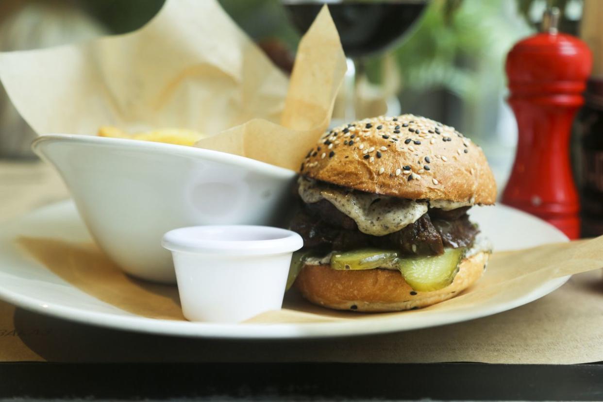 Cat Cora Montecito Burger