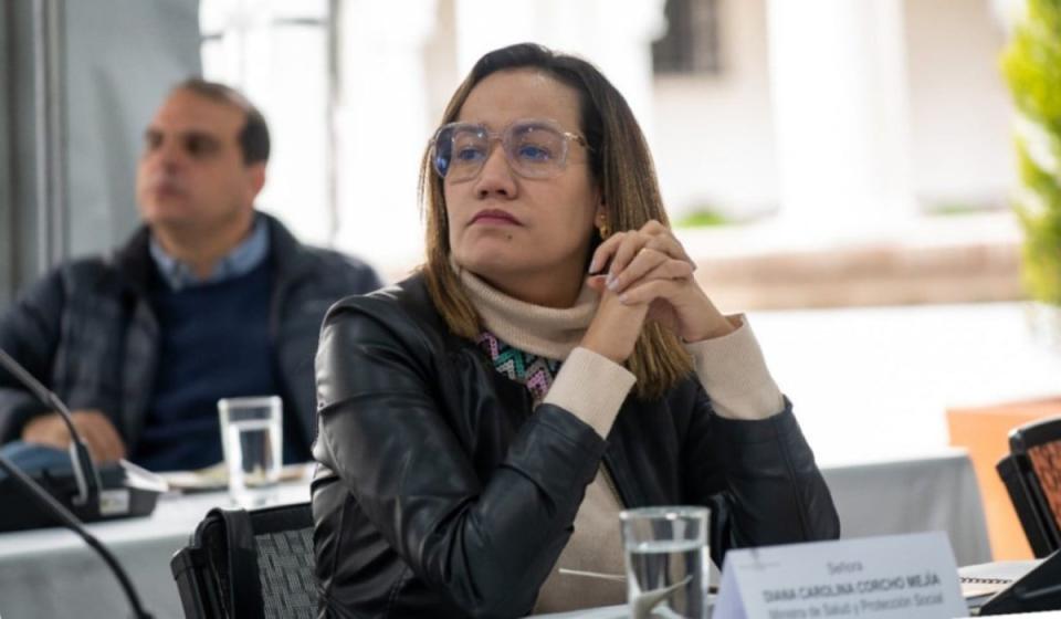 Carolina Corcho, ministra de Salud de Colombia. Imagen: Presidencia.