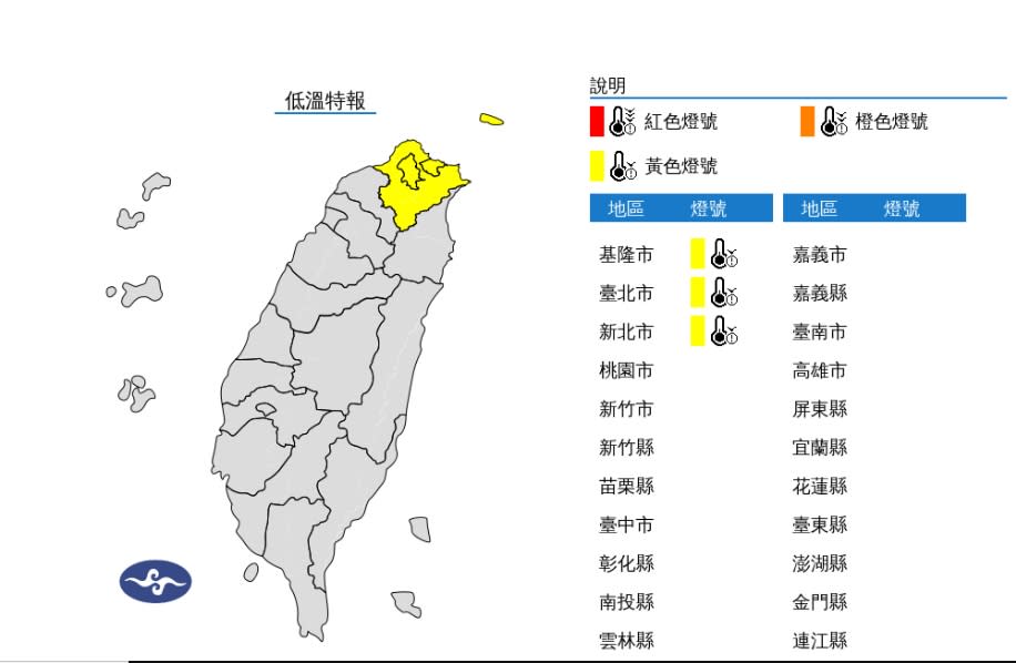 冷氣團發威！北北基低溫下探10度　林嘉愷曝：「這天後」氣溫一路上升