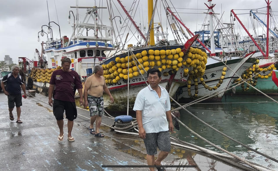 Taiwan sees flooding and landslides from Typhoon Gaemi, which caused 22