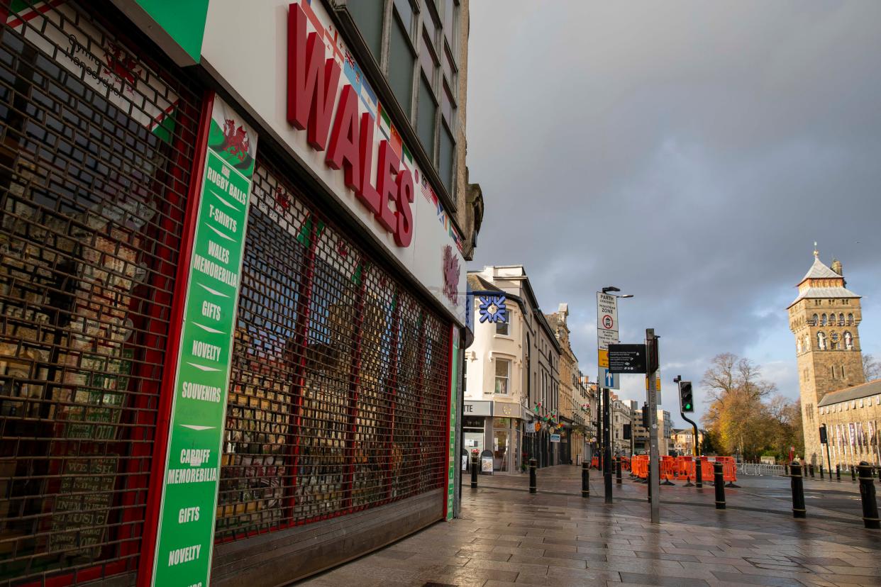 <p>Cinemas, bingo halls, skating rinks and casinos in Wales will also be ordered to shut</p> (Barcroft Media via Getty Images)