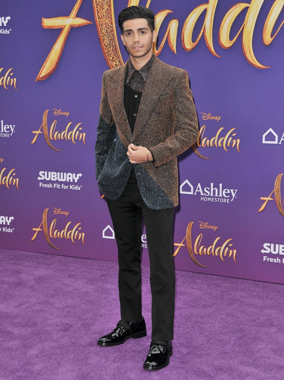 Mena Massoud bei der ‚Aladdin‘ Premiere im El Capitan Kino in Hollywood. [Foto: PA]